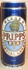 0,5L Pripps Bla