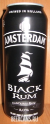 0,5L Amsterdam Black Rum